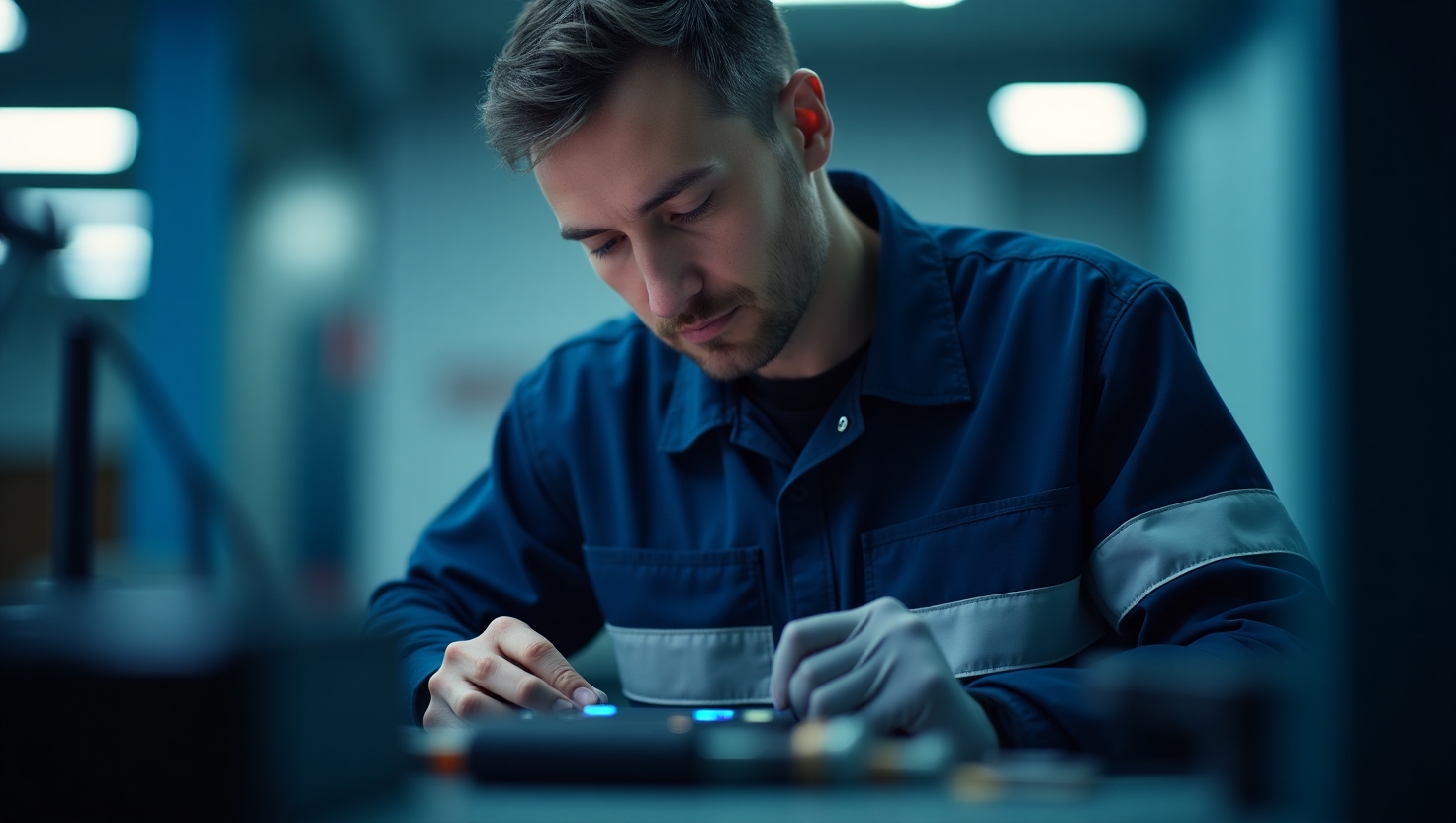 Flux_Dev_A_male_technician_wearing_a_navy_blue_and_white_work__3